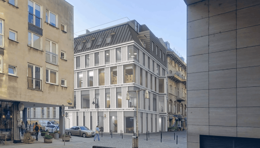 Powiększ obraz: Wizualizacja Centrum Współpracy Polsko-Ukraińskiej UWR