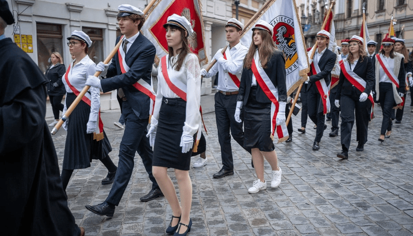 Powiększ obraz: Inaguracja roku akademickiego we Wrocławiu