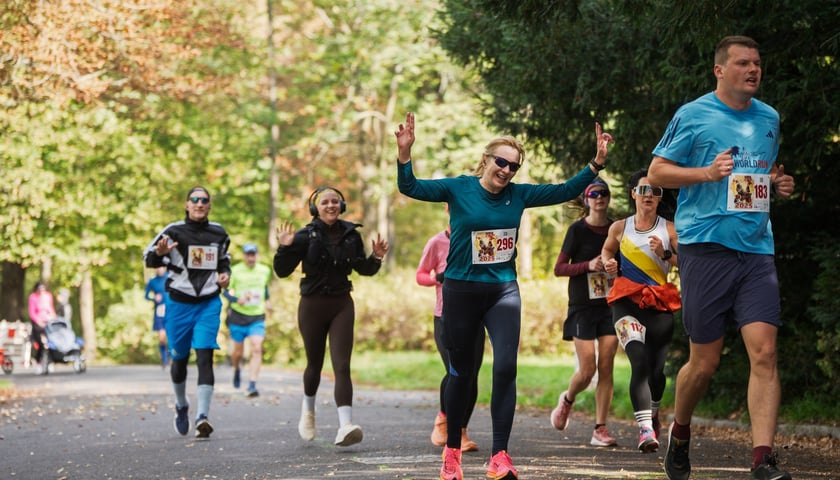9. Bieg Uniwersytetu Medycznego we Wrocławiu - 4.10.2025 r. Uczestnicy biegu