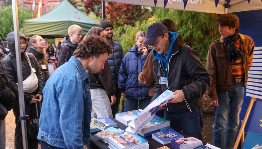 Powiększ obraz: Uczestnicy Erasmus Welcome Day