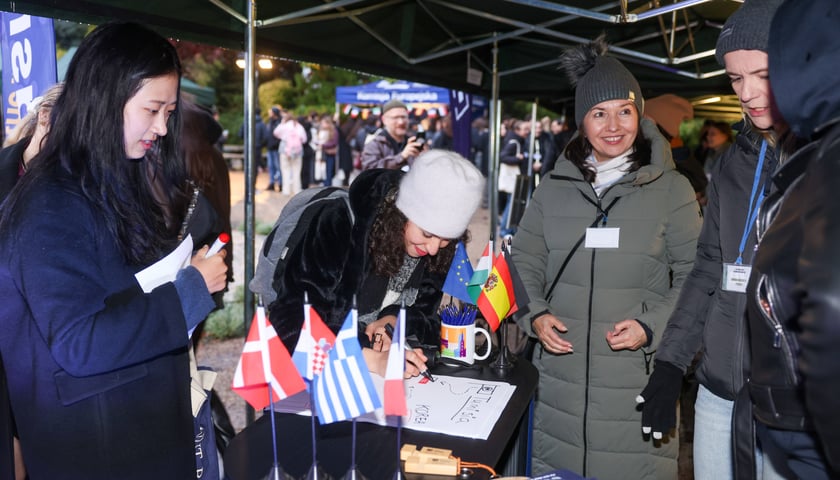 Powiększ obraz: Uczestnicy Erasmus Welcome Day
