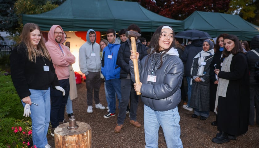 Powiększ obraz: Uczestnicy Erasmus Welcome Day
