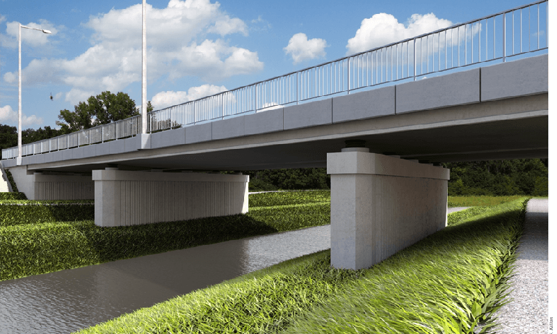 Rozbudowa ul. Racławickiej - nowy most na Ślęzie [WIZUALIZACJE]