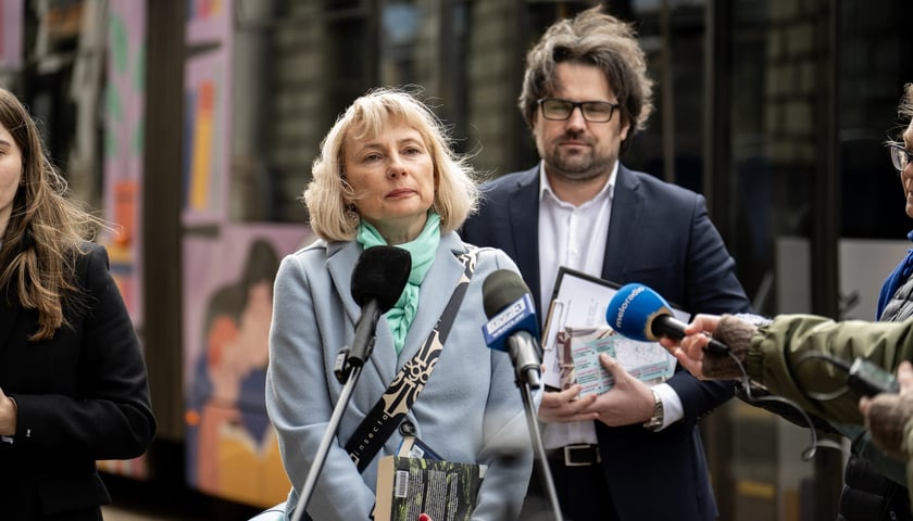 Konferencja na temat akcji Wrocław czyta, 13 kwietnia 2026