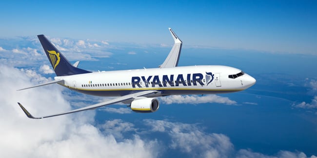 Ryanair – dwie nowe trasy, centrum IT i baza techniczna