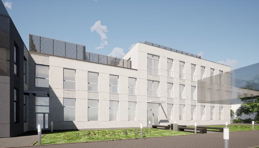 Centrum Zaufanych Systemów Informacyjnych i Telekomunikacyjnych powstaje przy ul. Na Grobli.