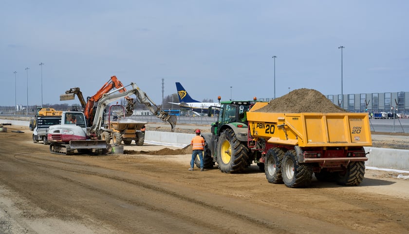 Trwa rozbudowa wrocławskiego lotniska