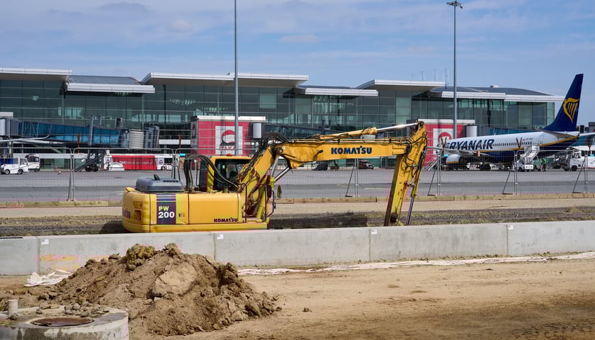 Trwa rozbudowa wrocławskiego lotniska