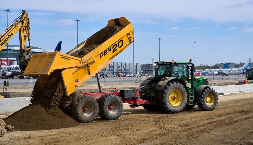 Trwa rozbudowa wrocławskiego lotniska