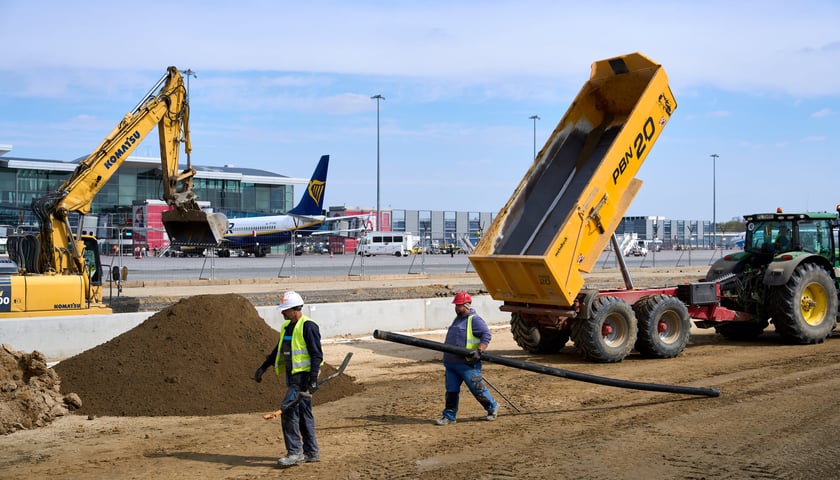 Trwa rozbudowa wrocławskiego lotniska