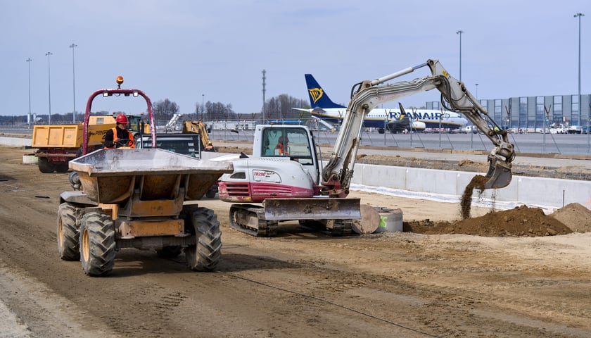 Trwa rozbudowa wrocławskiego lotniska