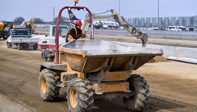 Trwa rozbudowa wrocławskiego lotniska
