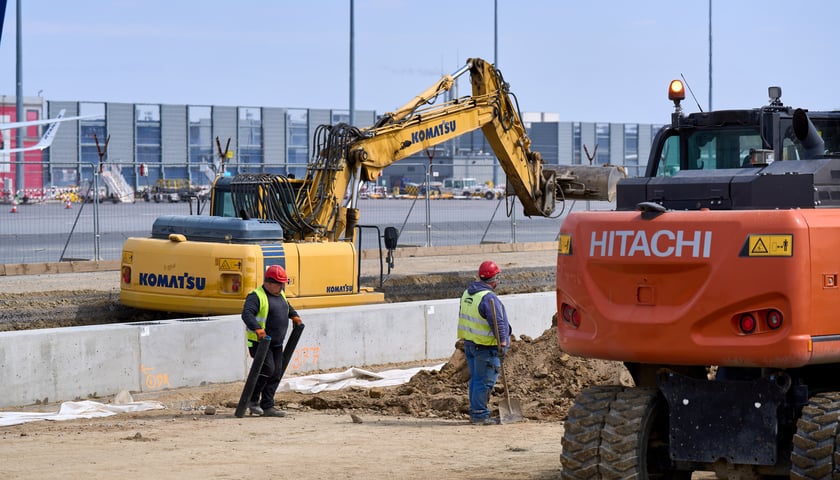 Trwa rozbudowa wrocławskiego lotniska
