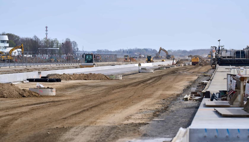 Trwa rozbudowa wrocławskiego lotniska