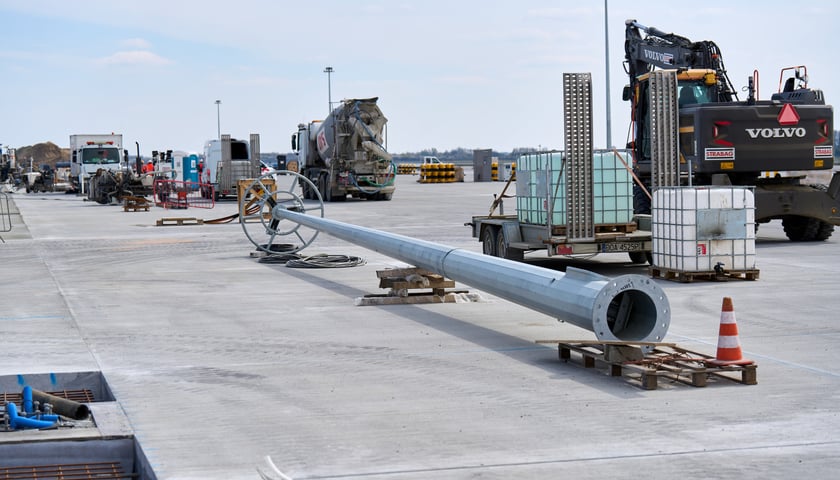 Trwa rozbudowa wrocławskiego lotniska