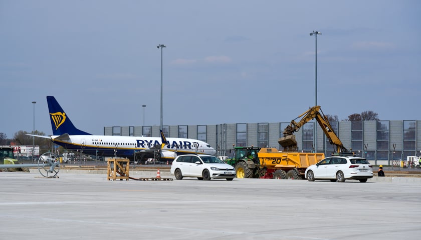 Trwa rozbudowa wrocławskiego lotniska
