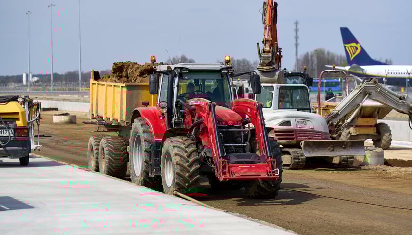 Trwa rozbudowa wrocławskiego lotniska