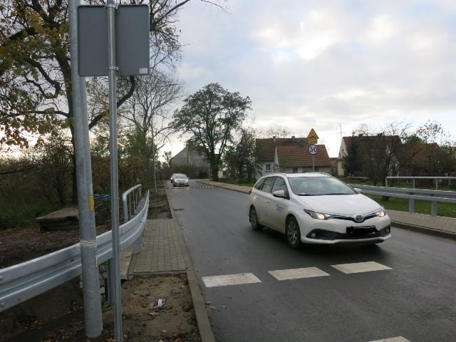Droga Blizanowice - Trestno otwarta po remoncie