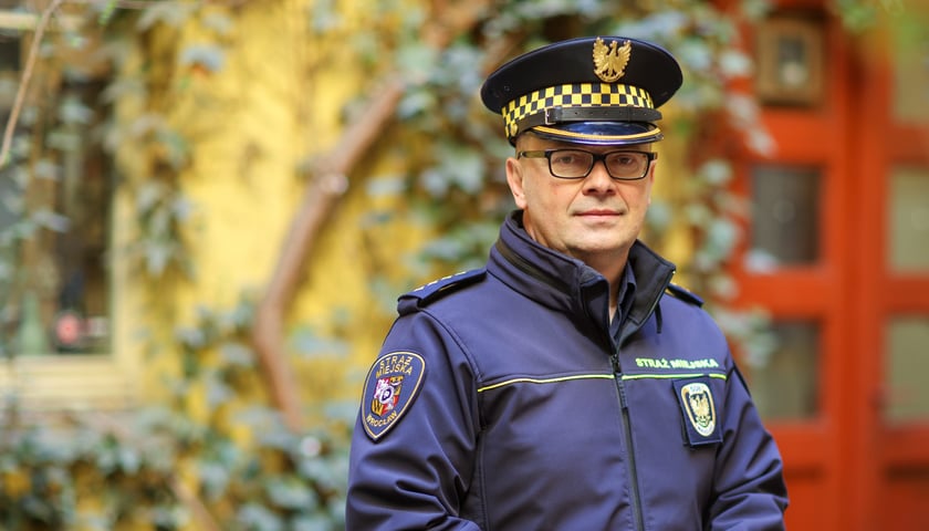 Piotr Szereda, naczelnik Oddziału Wykroczeń Straży Miejskiej we Wrocławiu