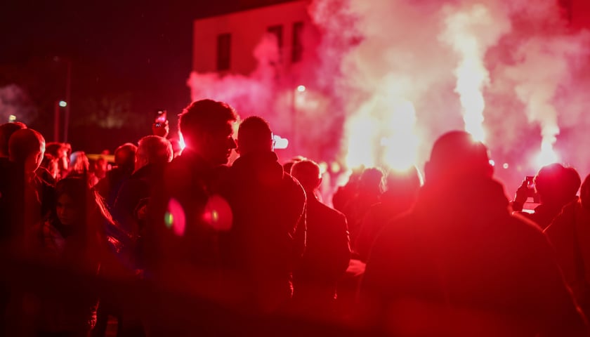 Pożegnanie trenera Jacka Magiery we Wrocławiu