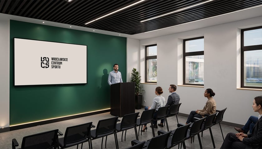 Wrocławskie Centrum Sportu na Nowych Żernikach (wizualizacja)