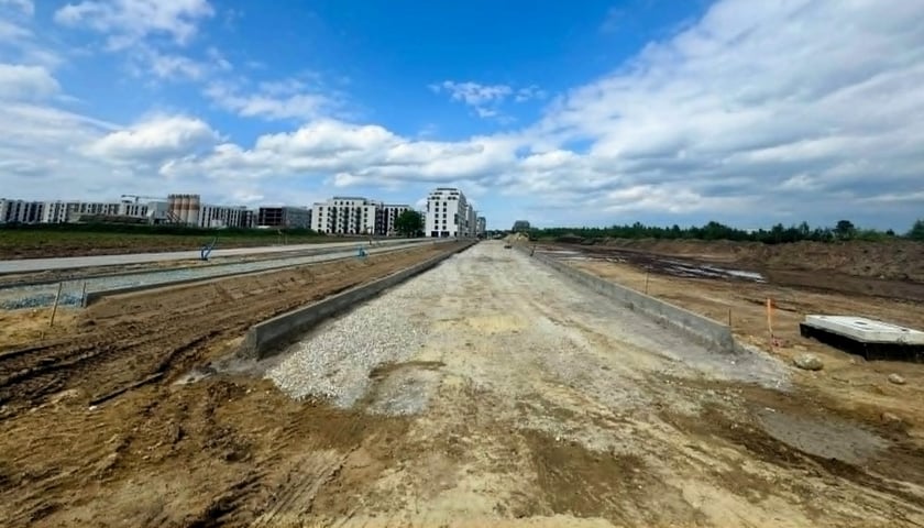 Budowa Alei Architektów na Nowych Żernikach 