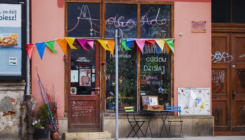 Cafe Macondo przy ul. Pomorskiej