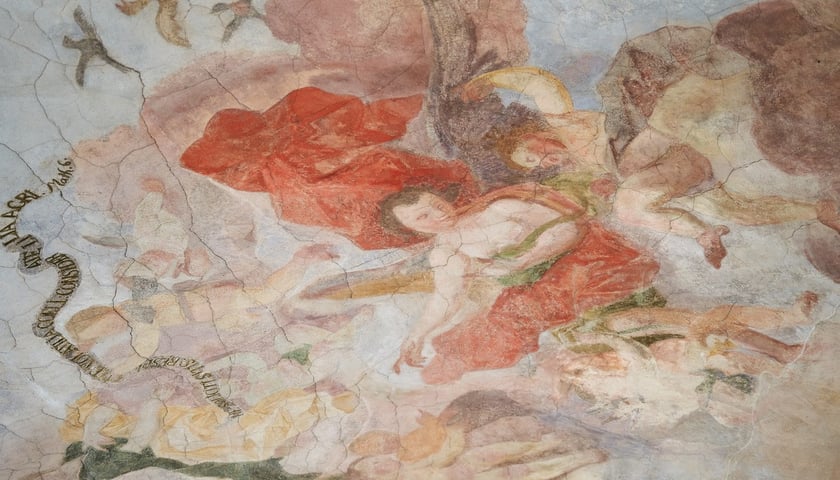 Stary Refektarz w klasztorze dominikanów we Wrocławiu. Zdjęcia archiwalne