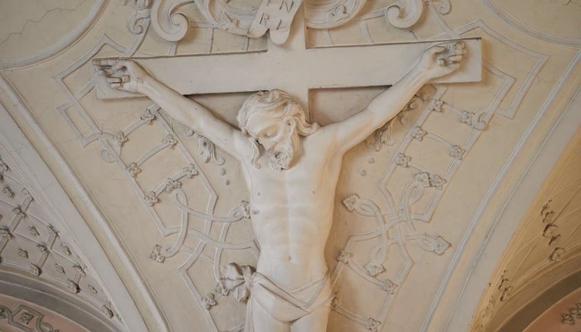 Stary Refektarz w klasztorze dominikanów we Wrocławiu. Zdjęcia archiwalne