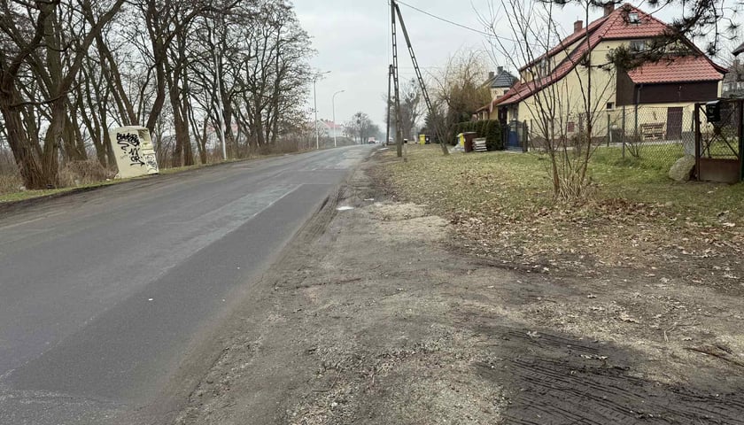 Chodnik przy ul. Odolanowskiej