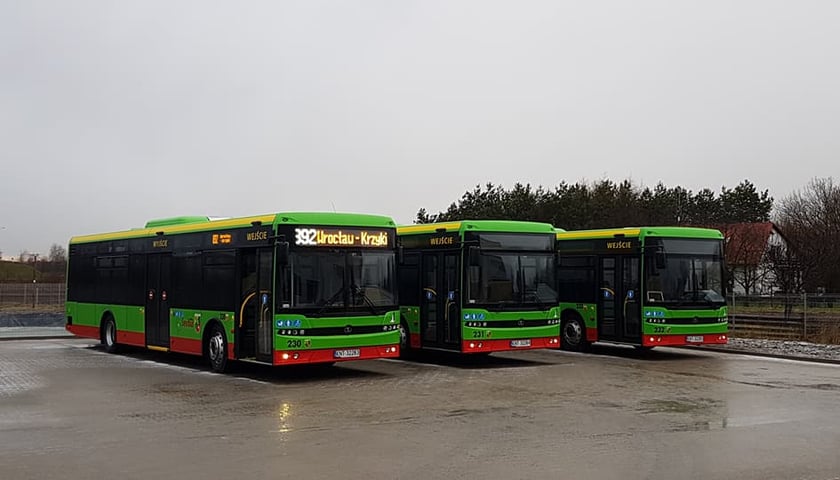 Nowe autobusy na liniach do Kobierzyc