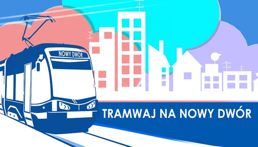 Kolejny przetarg na tramwaj na Nowy Dwór podzielony na 22 zadania