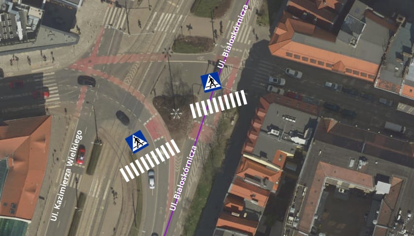 Dwa nowe przejścia dla pieszych w centrum