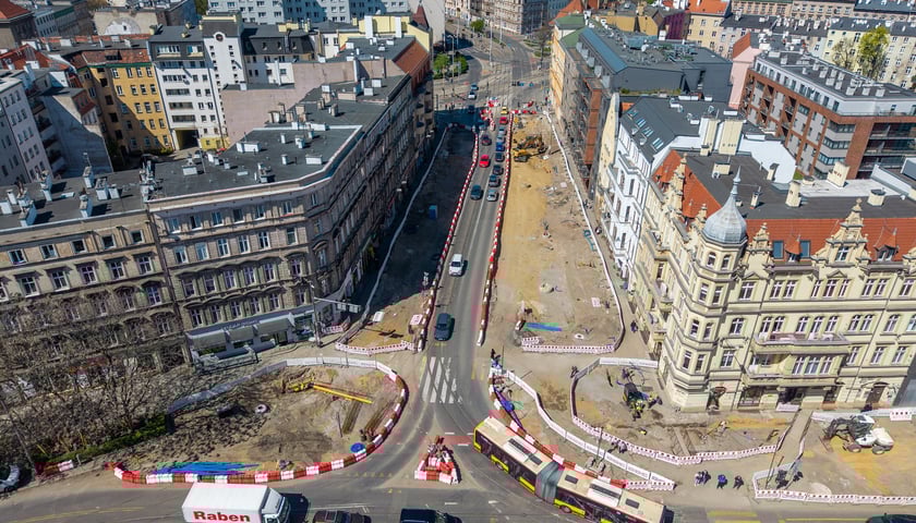 Budowa węzła Drobnera-Dubois. Zdjęcie z 22 kwietnia 2026