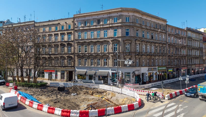 Budowa węzła Drobnera-Dubois. Zdjęcie z 22 kwietnia 2026