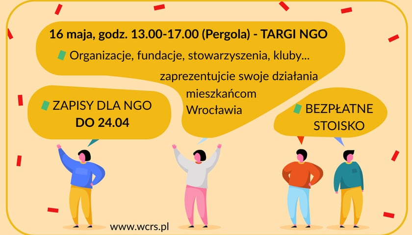 Grafika ilustracyjna, banner informujący o wydarzeniu opisywanym w artykule.