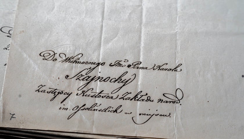 Rękopisy Karola Szajnochy ze zbior&oacute;w Ossolineum