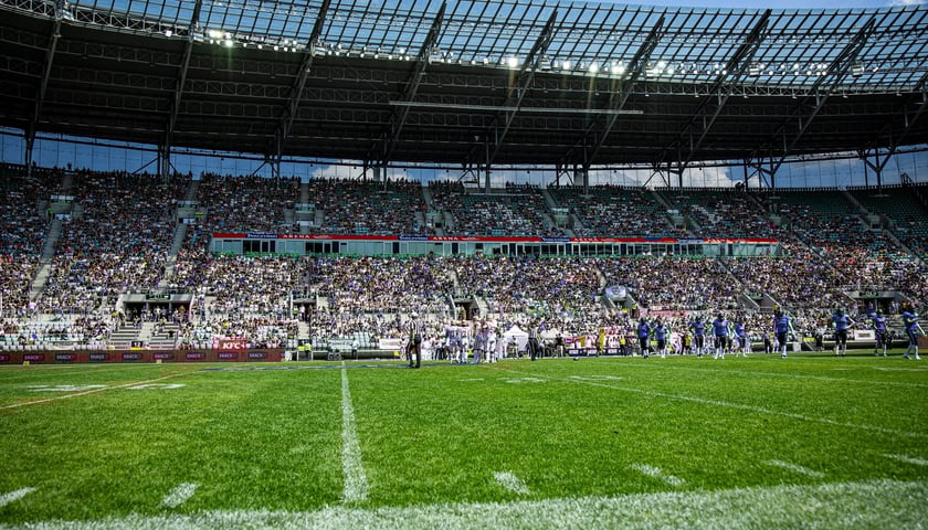 Mecz Panthers Wrocław na Tarczyński Arenie - zdjęcie archiwalne