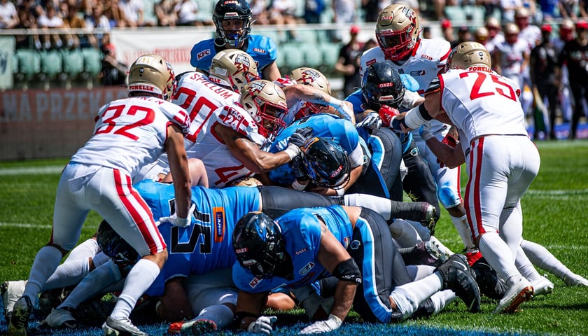 Mecz Panthers Wrocław na Tarczyński Arenie - zdjęcie archiwalne