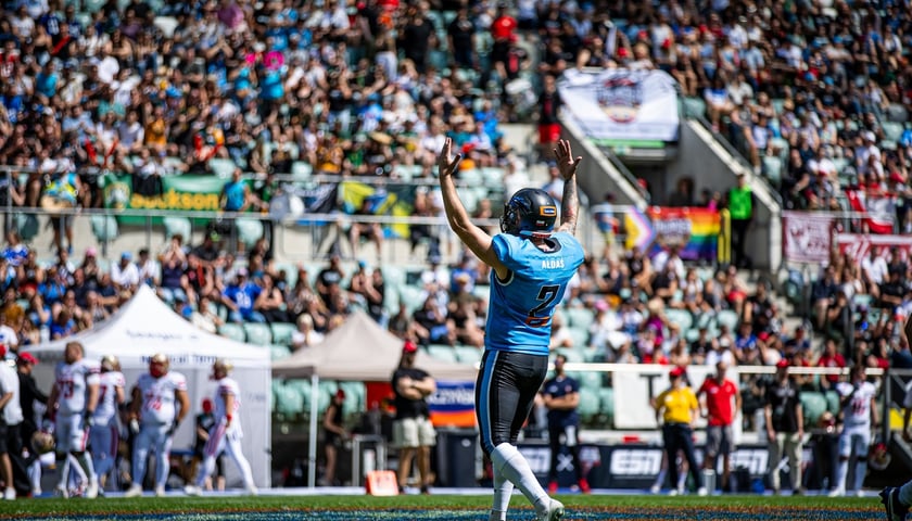 Mecz Panthers Wrocław na Tarczyński Arenie - zdjęcie archiwalne