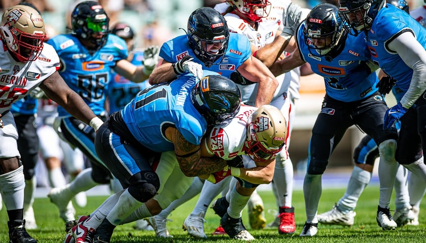 Mecz Panthers Wrocław na Tarczyński Arenie - zdjęcie archiwalne