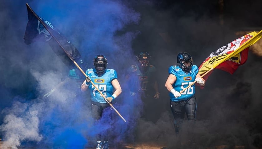 zawodnicy Panthers Wrocław