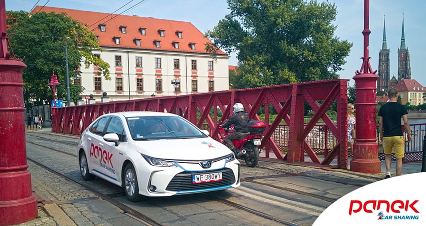 Nowy wypożyczalnia aut hybrydowych we Wrocławiu