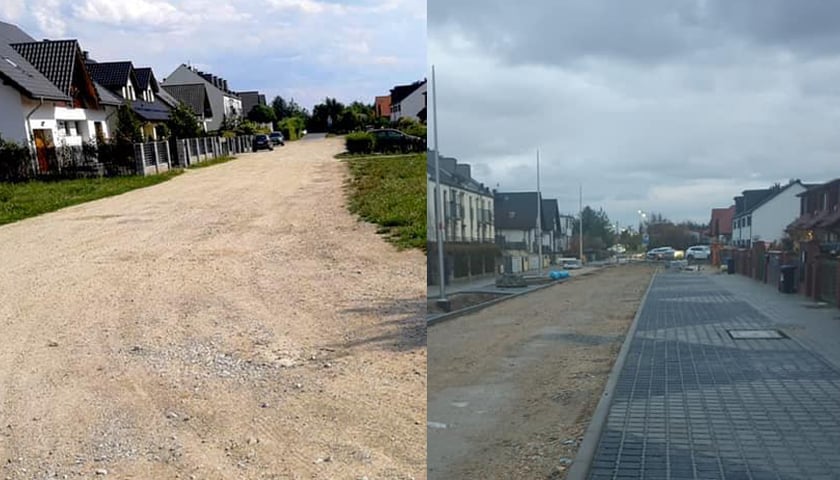Trwa przebudowa ul. Lubelskiej na Maślicach