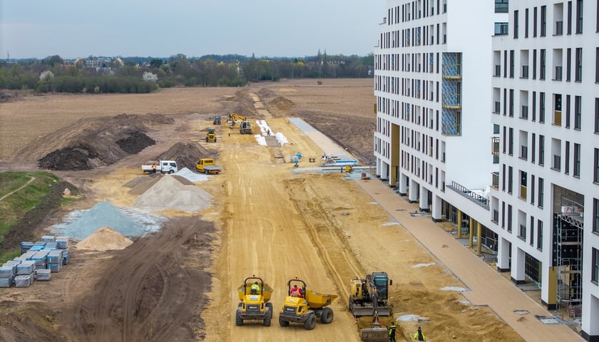 <p>Rozbudowa Alei Architekt&oacute;w</p>