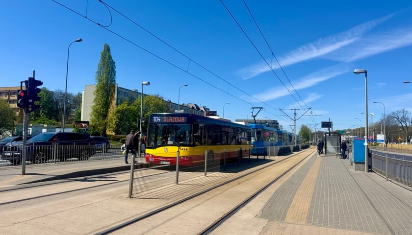 <p>Przystanek przy Kwiskiej</p>