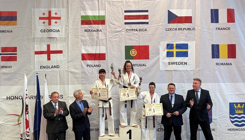 zawodniczki Mae Keage Kyokushin Team Wrocław&nbsp;