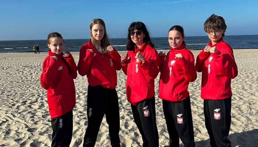 zawodniczki Mae Keage Kyokushin Team Wrocław 