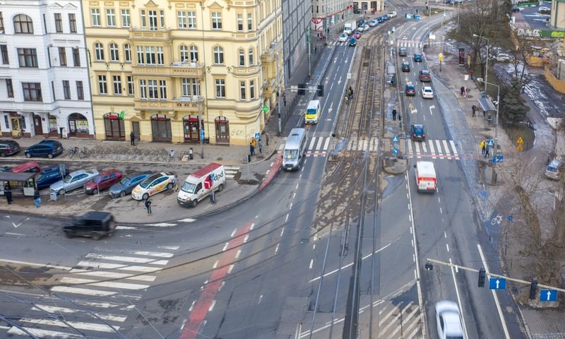 Jak zmieni się skrzyżowanie ul. Dubois i Drobnera? Jest przetarg na projekt