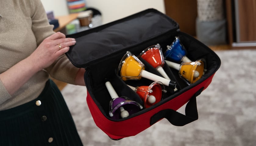 <p>Instrumenty muzyczne w Laboratorium Dźwięku</p>